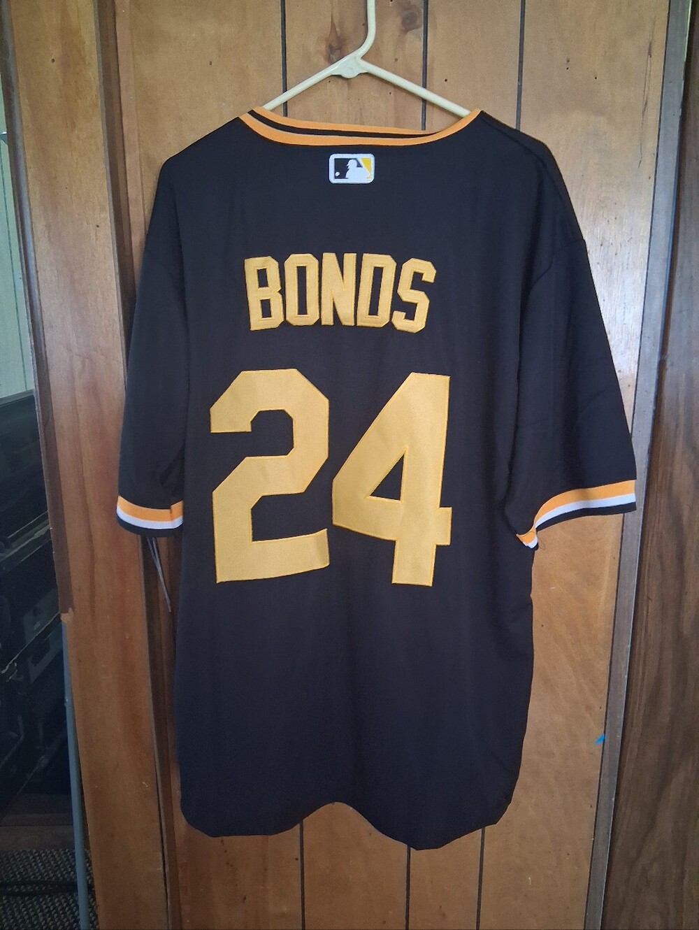 Mystery Sports Card With Barry Bonds Pittsburgh Pirates Xl Jersey